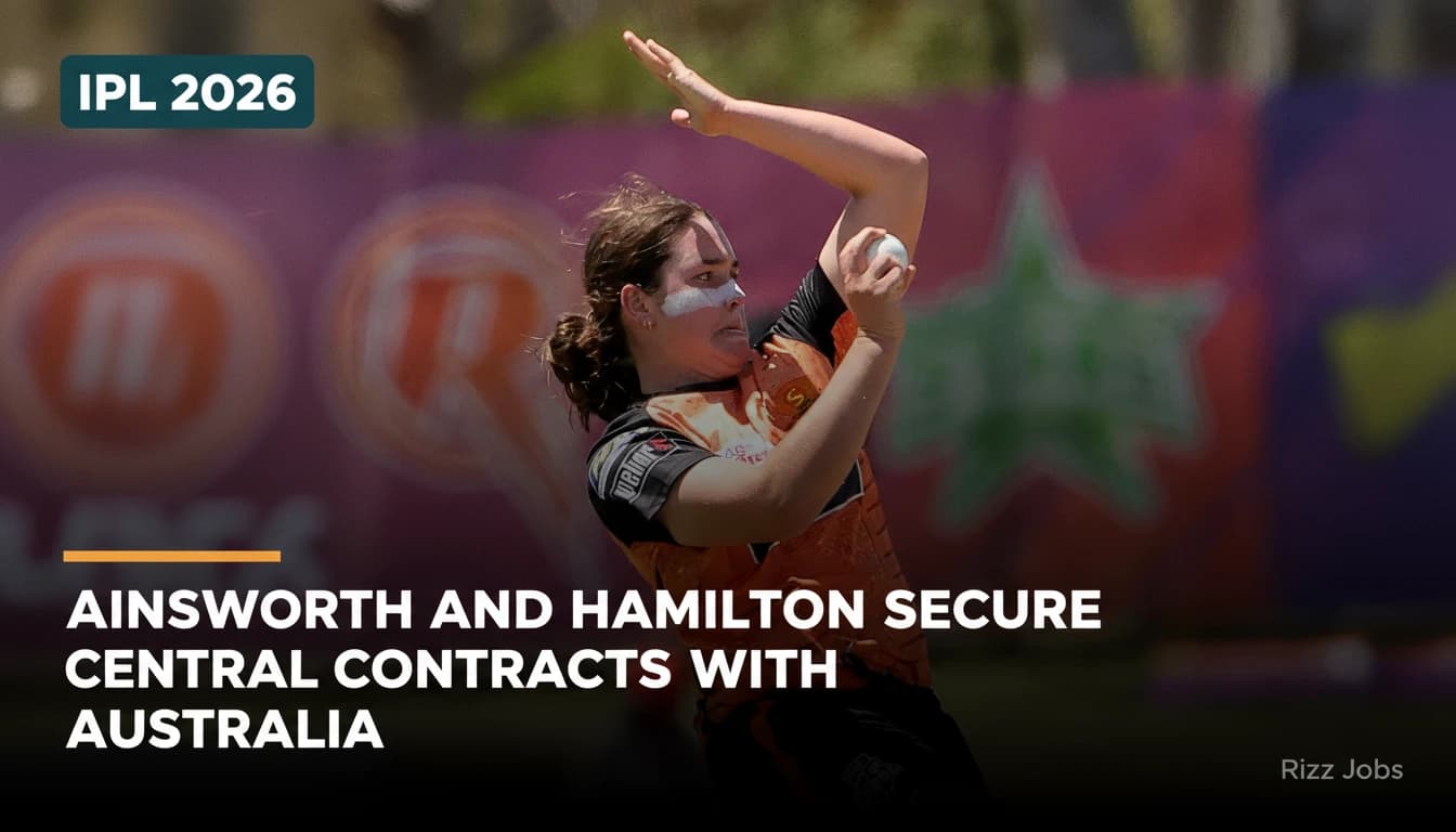 Ainsworth and Hamilton Secure Central Contracts with Australia — Rizz Jobs