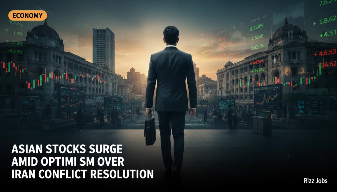 Asian Stocks Surge Amid Optimism Over Iran Conflict Resolution — Rizz Jobs