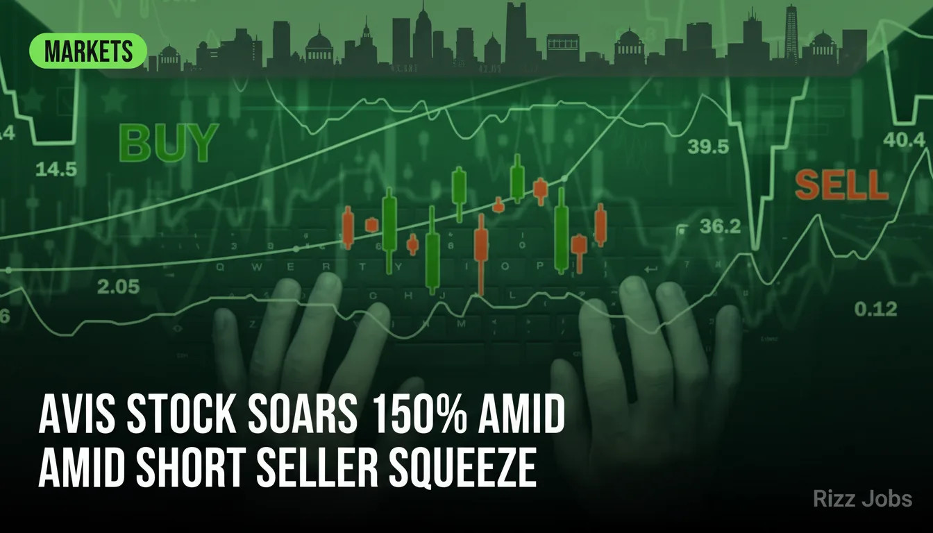 Avis Stock Soars 150% Amid Short Seller Squeeze — Rizz Jobs