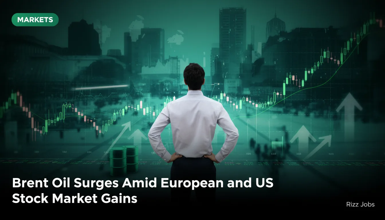 Brent Oil Surges Amid European and US Stock Market Gains — Rizz Jobs