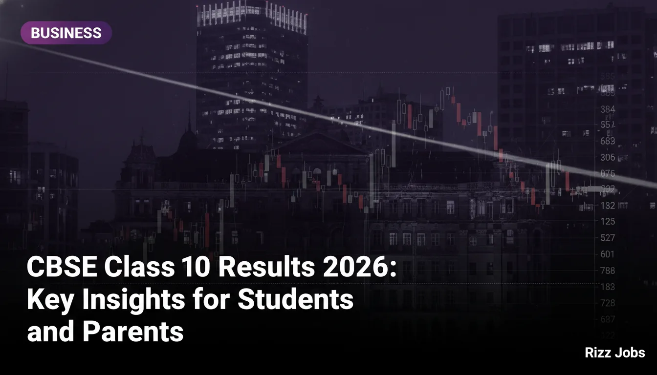 CBSE Class 10 Results 2026: Key Insights for Students and Parents — Rizz Jobs