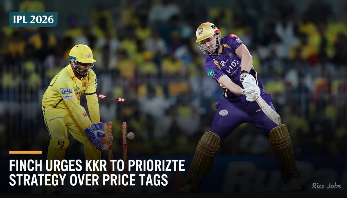 Finch Urges KKR to Prioritize Strategy Over Price Tags — Rizz Jobs