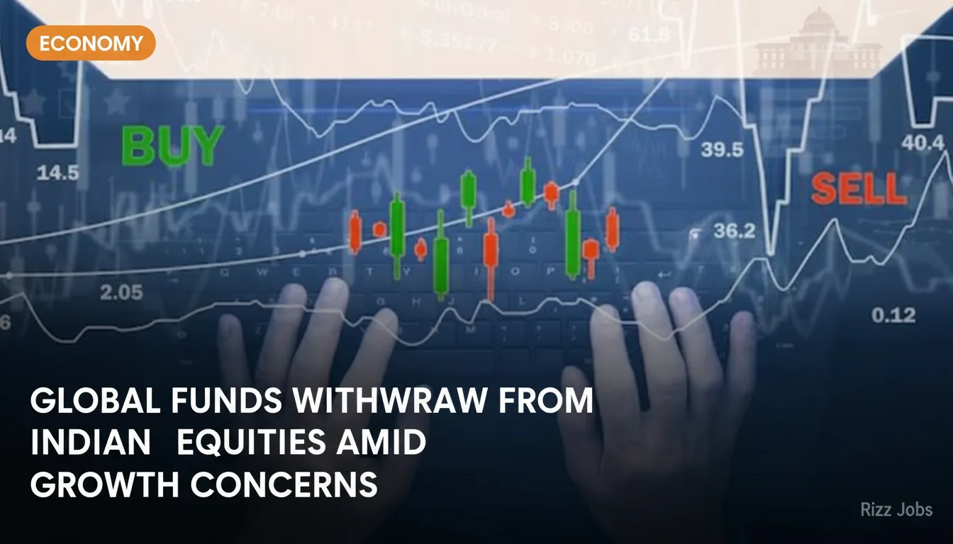 Global Funds Withdraw from Indian Equities Amid Growth Concerns — Rizz Jobs