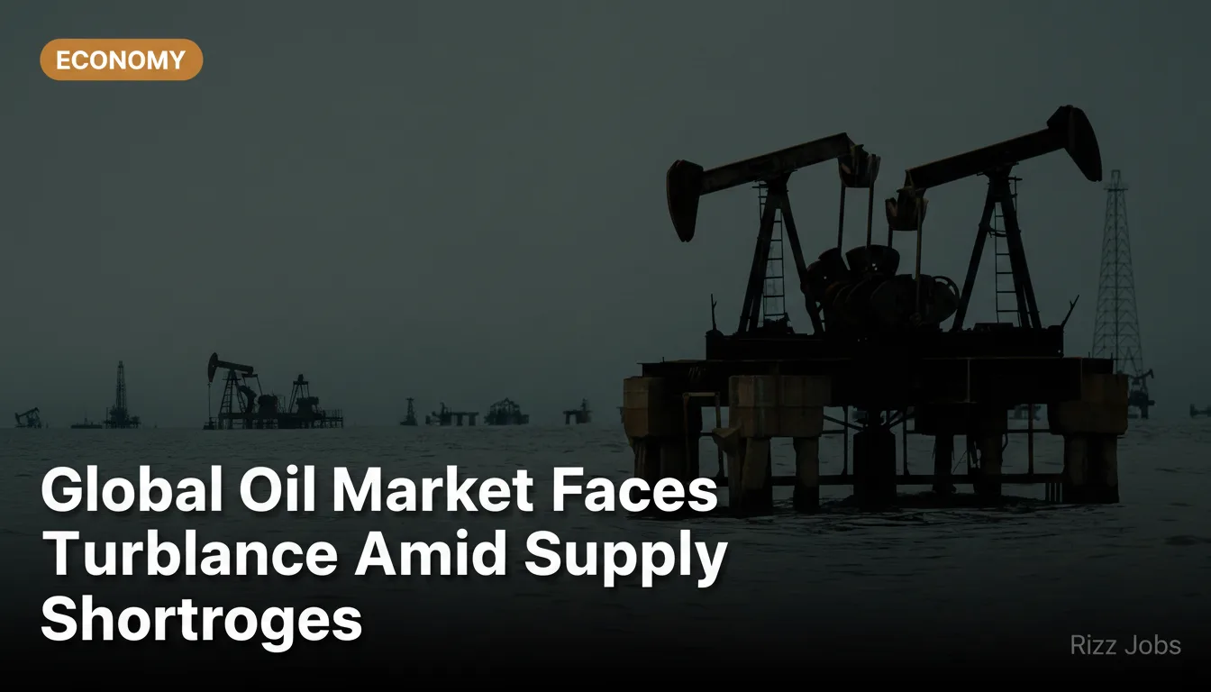 Global Oil Market Faces Turbulence Amid Supply Shortages — Rizz Jobs