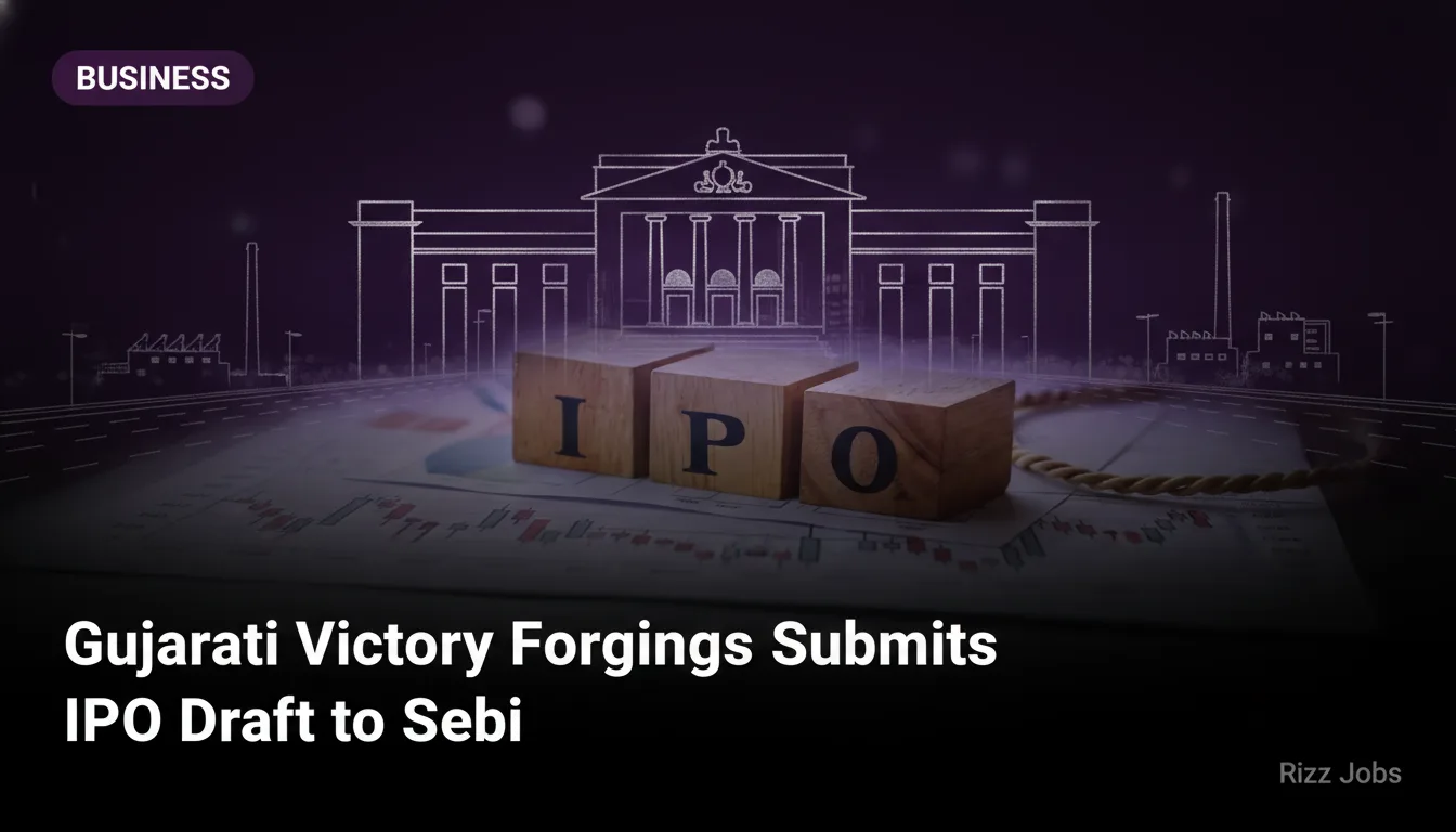 Gujarat Victory Forgings Submits IPO Draft to Sebi — Rizz Jobs