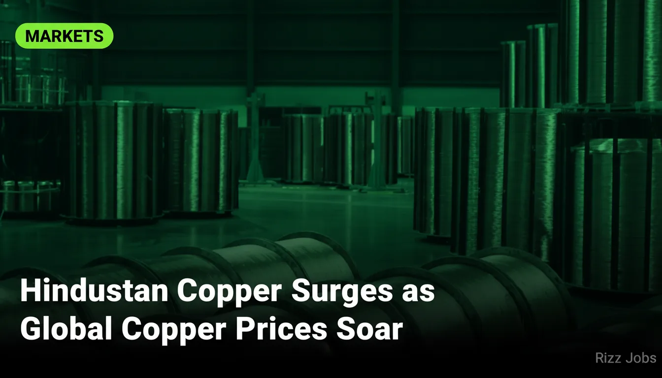 Hindustan Copper Surges as Global Copper Prices Soar — Rizz Jobs