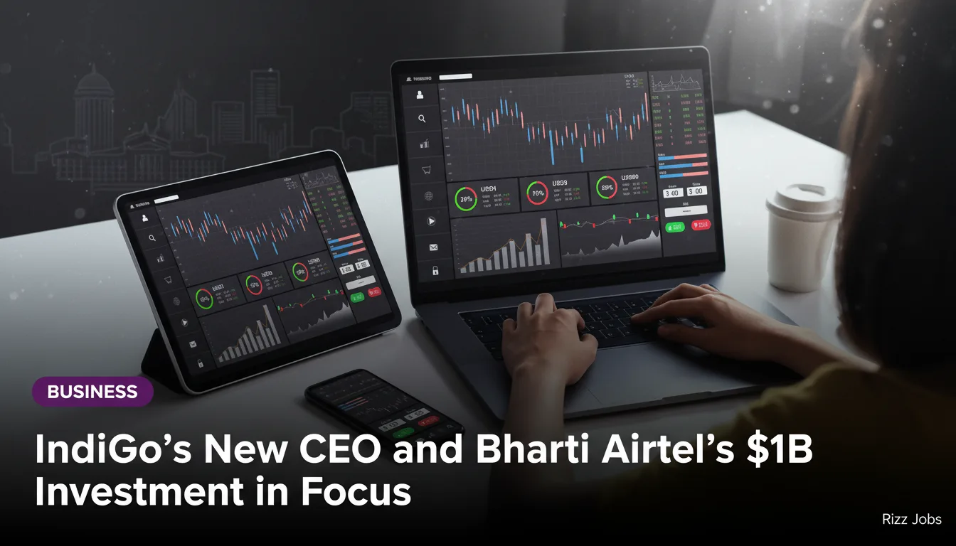IndiGo's New CEO and Bharti Airtel's $1B Investment in Focus — Rizz Jobs