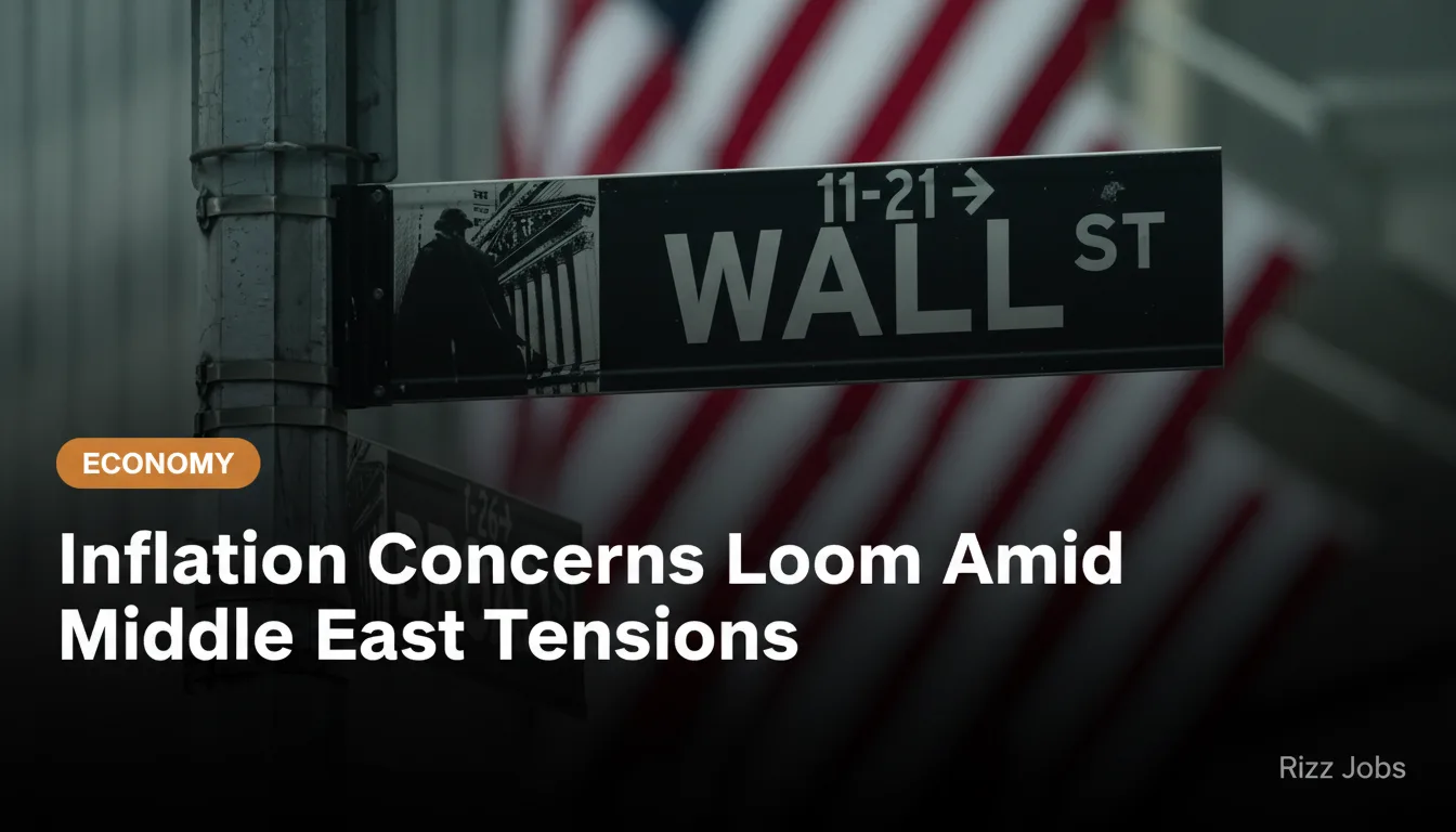 Inflation Concerns Loom Amid Middle East Tensions — Rizz Jobs