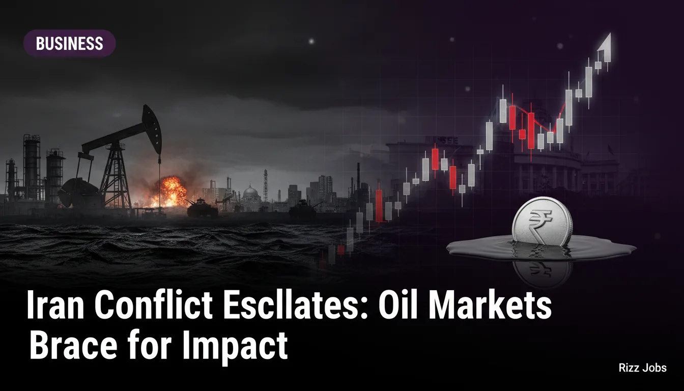 Iran Conflict Escalates: Oil Markets Brace for Impact — Rizz Jobs