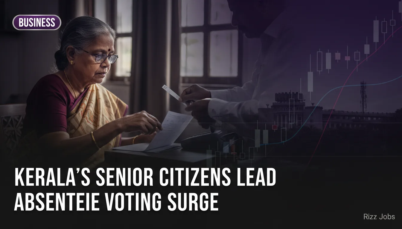 Kerala's Senior Citizens Lead Absentee Voting Surge — Rizz Jobs