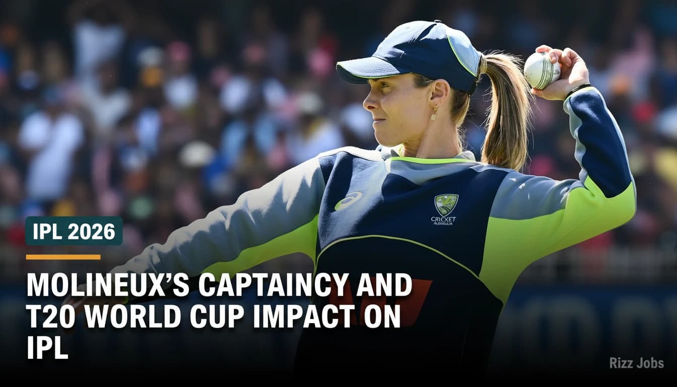Molineux's Captaincy and T20 World Cup Impact on IPL — Rizz Jobs