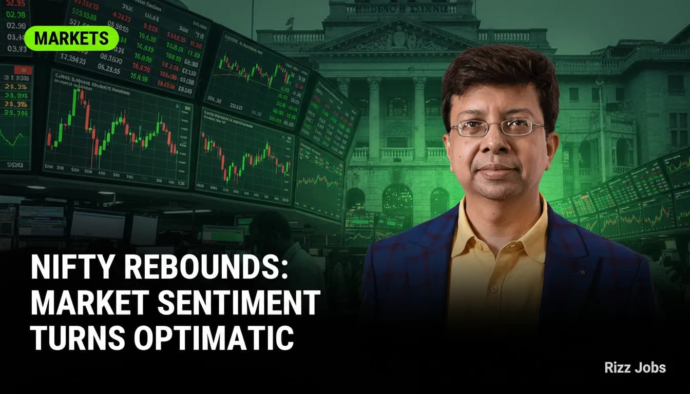 Nifty Rebounds: Market Sentiment Turns Optimistic — Rizz Jobs