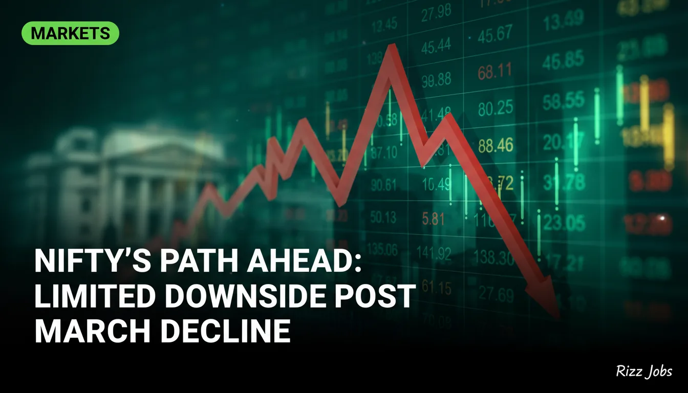 Nifty's Path Ahead: Limited Downside Post March Decline — Rizz Jobs