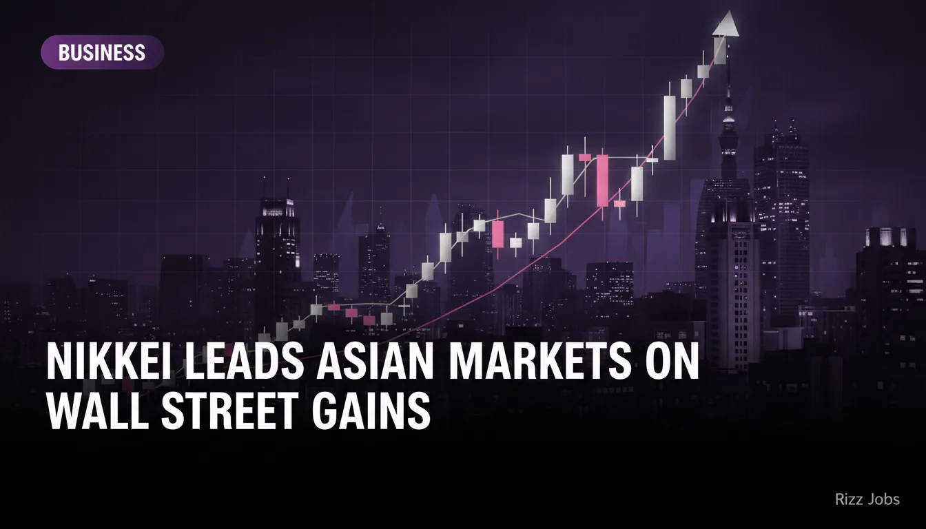 Nikkei Leads Asian Markets on Wall Street Gains — Rizz Jobs