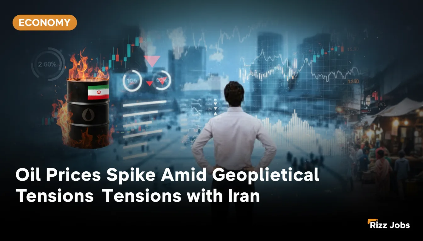 Oil Prices Spike Amid Geopolitical Tensions with Iran — Rizz Jobs