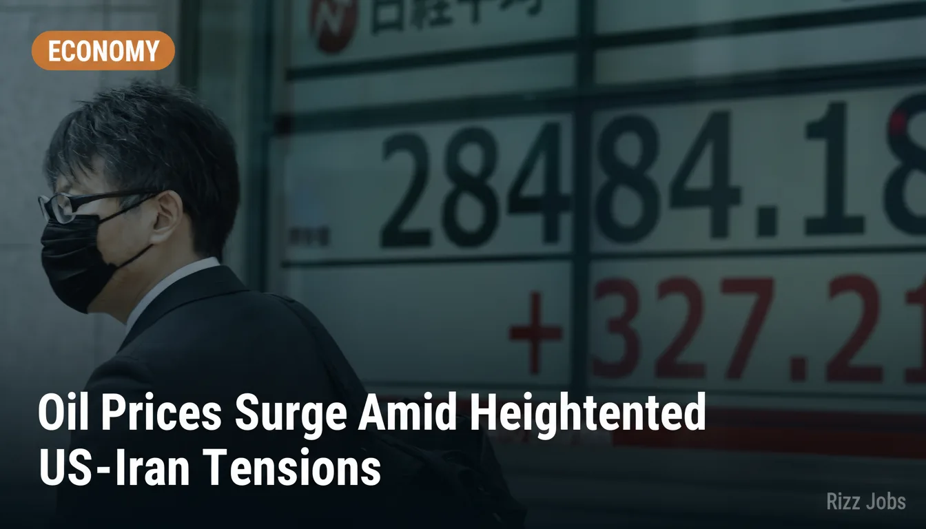 Oil Prices Surge Amid Heightened US-Iran Tensions — Rizz Jobs