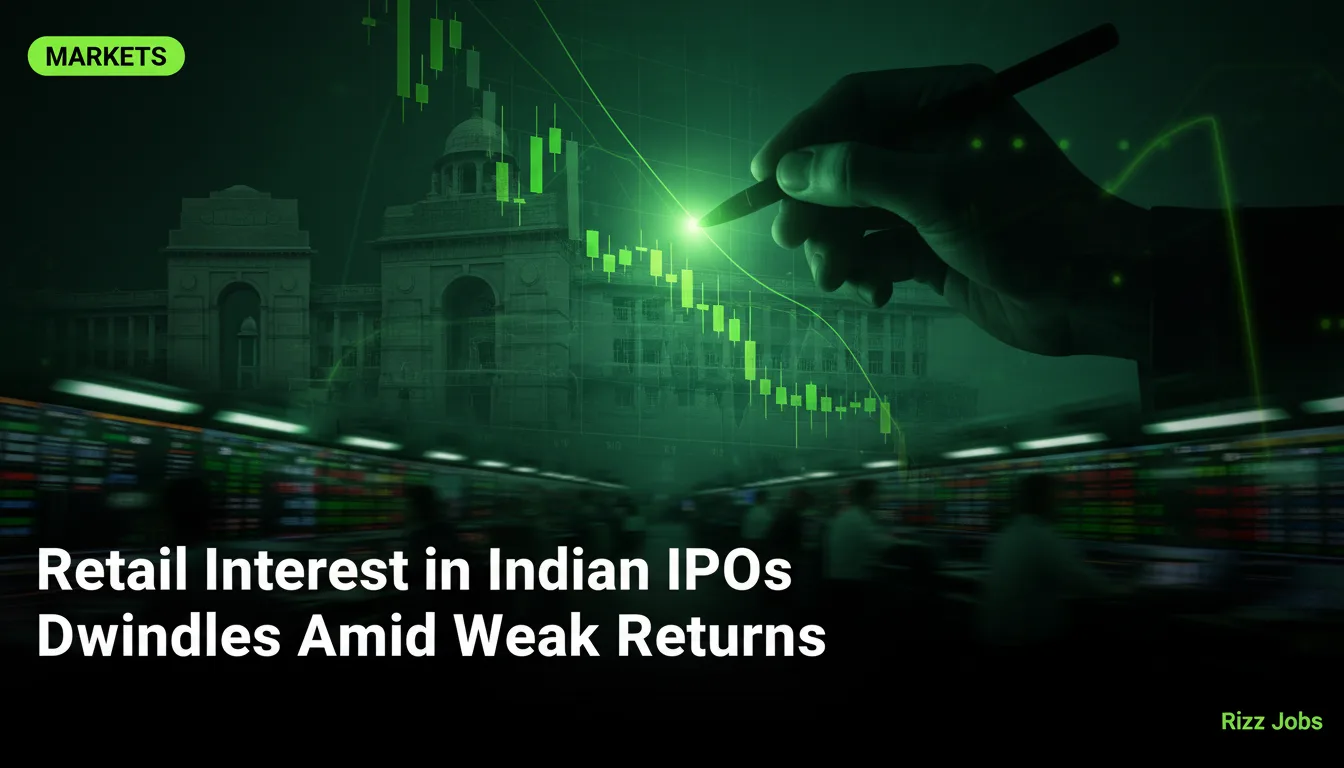 Retail Interest in Indian IPOs Dwindles Amid Weak Returns — Rizz Jobs