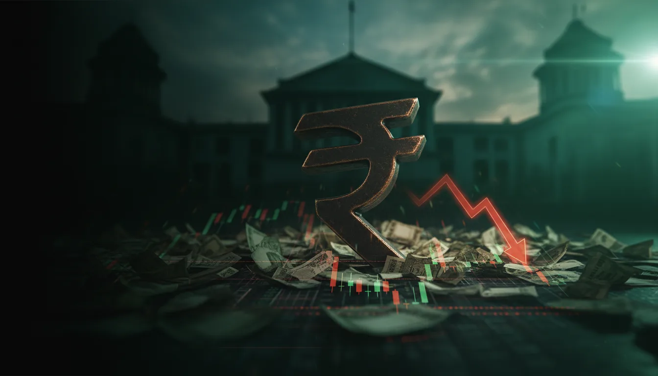 Rupee Plummets to Historic Low, Crosses 95 Against US Dollar — Rizz Jobs