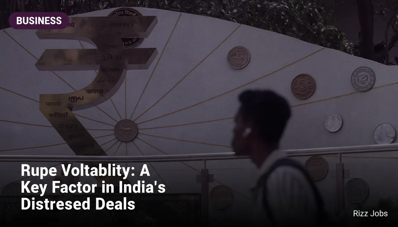 Rupee Volatility: A Key Factor in India's Distressed Deals — Rizz Jobs