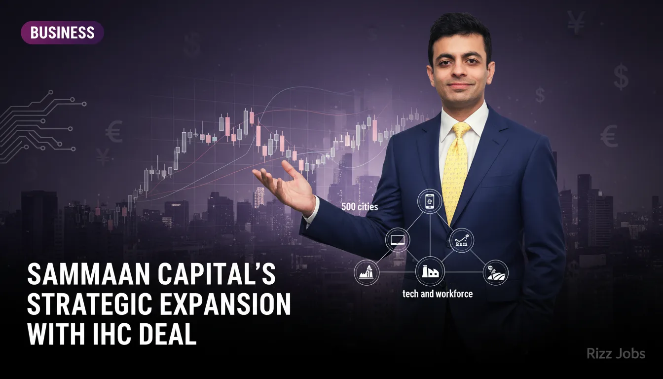 Sammaan Capital's Strategic Expansion with IHC Deal — Rizz Jobs