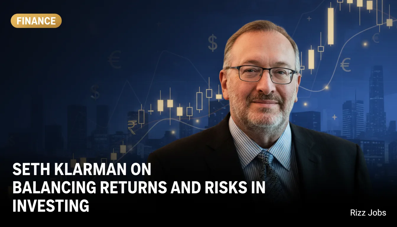 Seth Klarman on Balancing Returns and Risks in Investing — Rizz Jobs