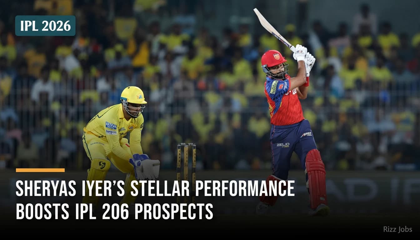 Shreyas Iyer's Stellar Performance Boosts IPL 2024 Prospects — Rizz Jobs