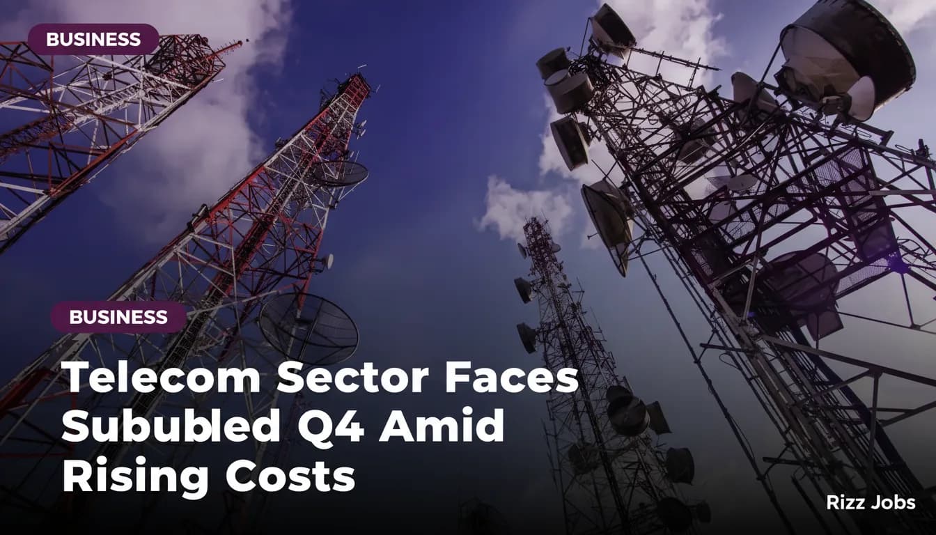 Telecom Sector Faces Subdued Q4 Amid Rising Costs — Rizz Jobs