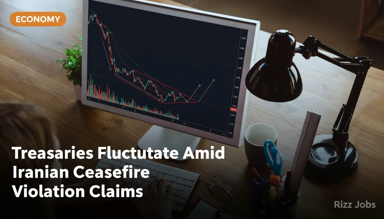 Treasuries Fluctuate Amid Iranian Ceasefire Violation Claims — Rizz Jobs