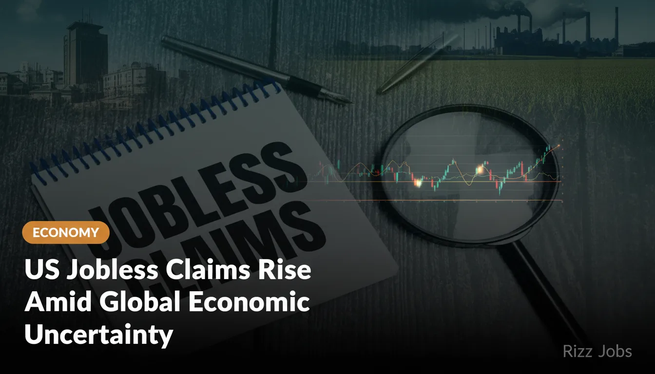US Jobless Claims Rise Amid Global Economic Uncertainty — Rizz Jobs