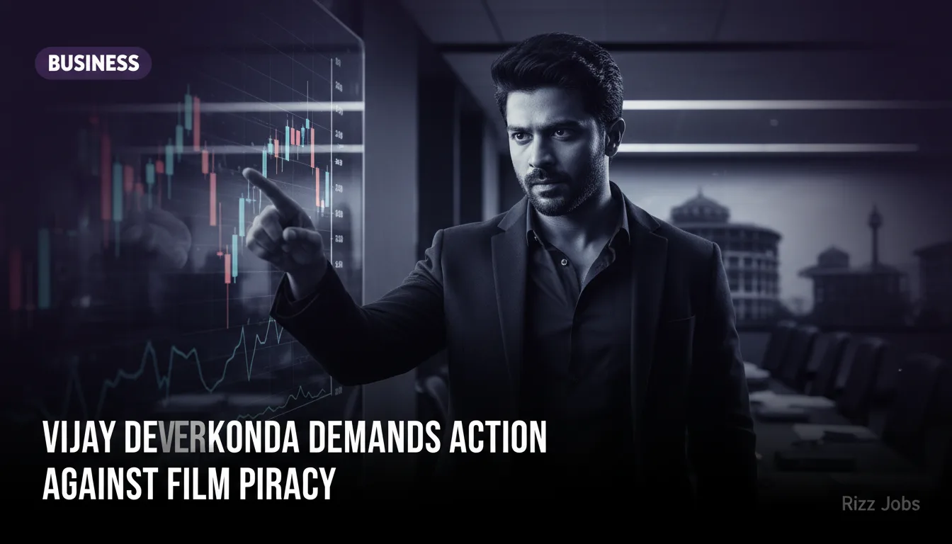 Vijay Deverakonda Demands Action Against Film Piracy — Rizz Jobs