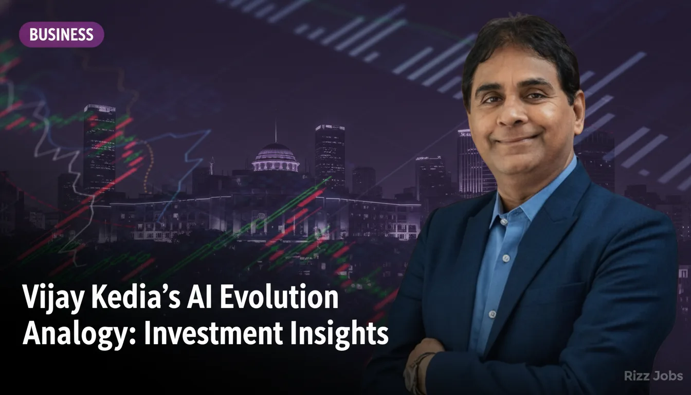 Vijay Kedia's AI Evolution Analogy: Investment Insights — Rizz Jobs