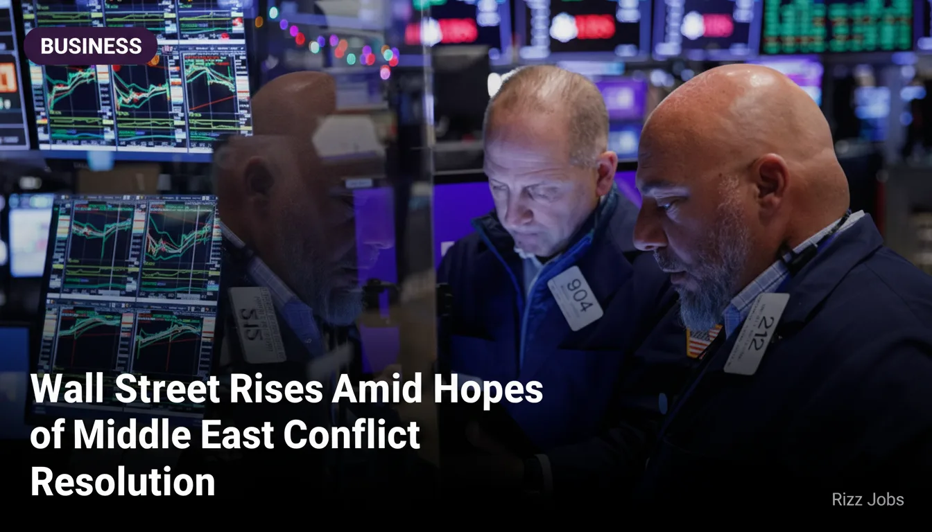 Wall Street Rises Amid Hopes of Middle East Conflict Resolution — Rizz Jobs
