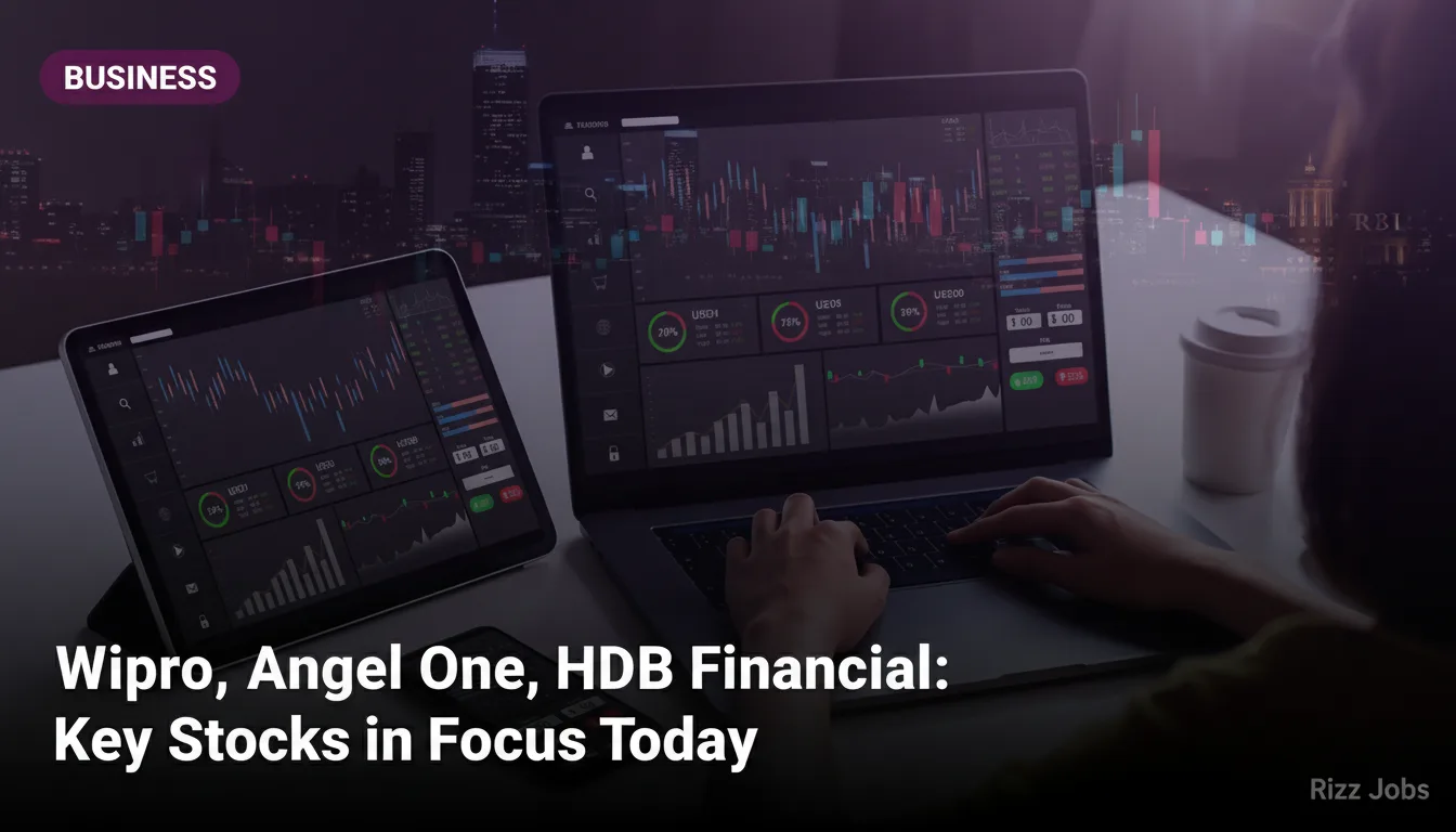 Wipro, Angel One, HDB Financial: Key Stocks in Focus Today — Rizz Jobs